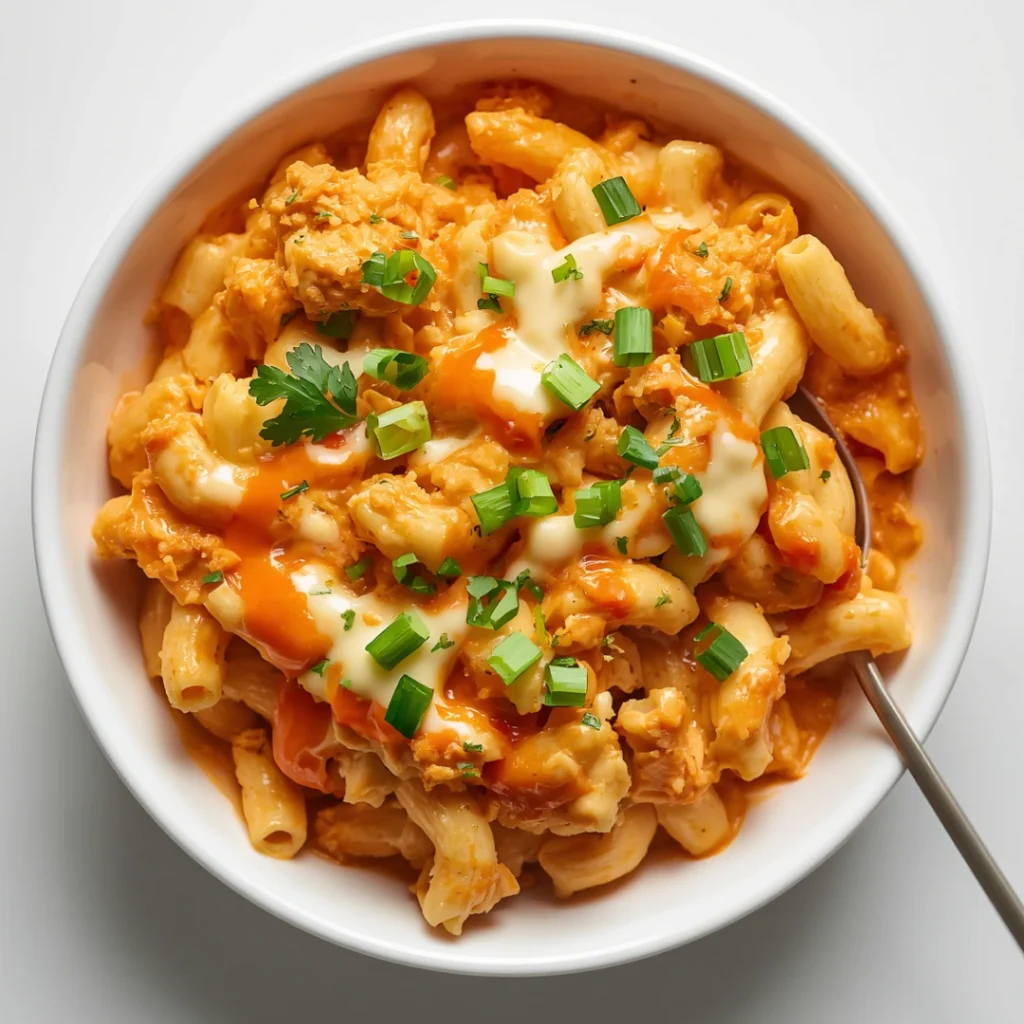 Buffalo Chicken Mac and Cheese