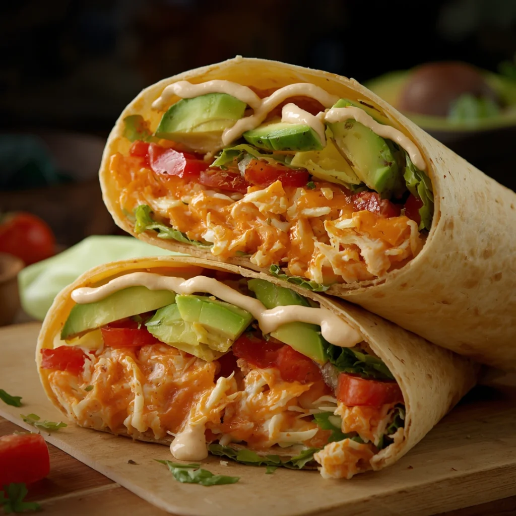 Buffalo Chicken Wraps