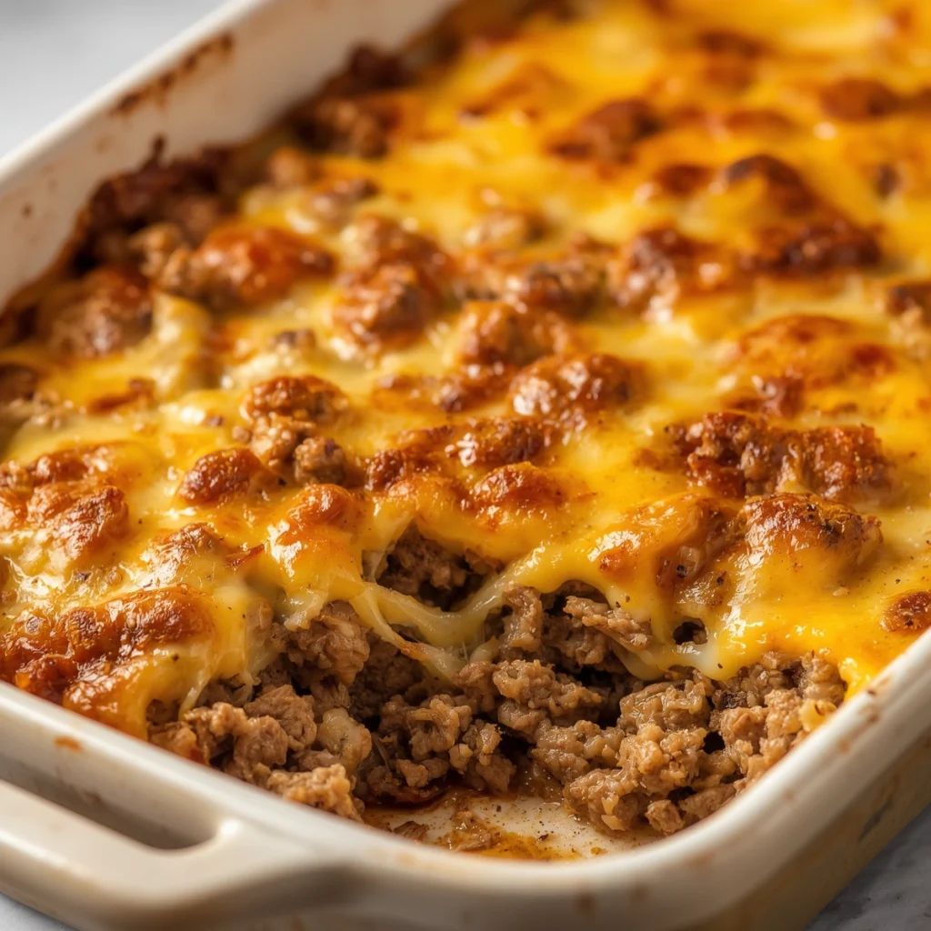 Cheeseburger Casserole 1