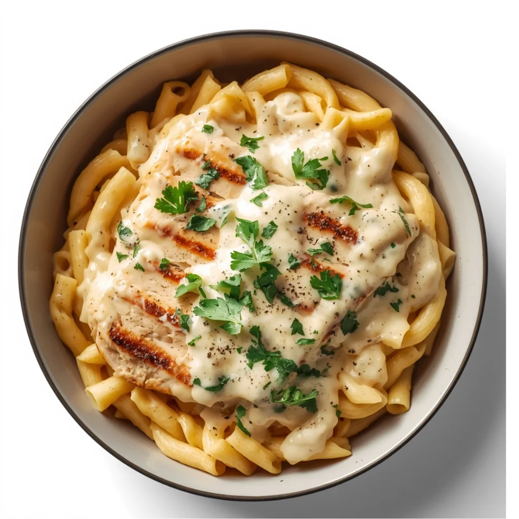 Chicken Alfredo Protein Pasta