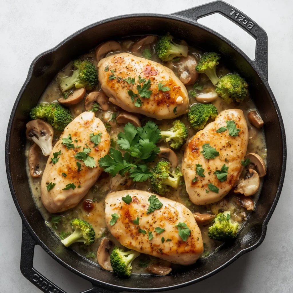 Chicken Broccoli Skillet