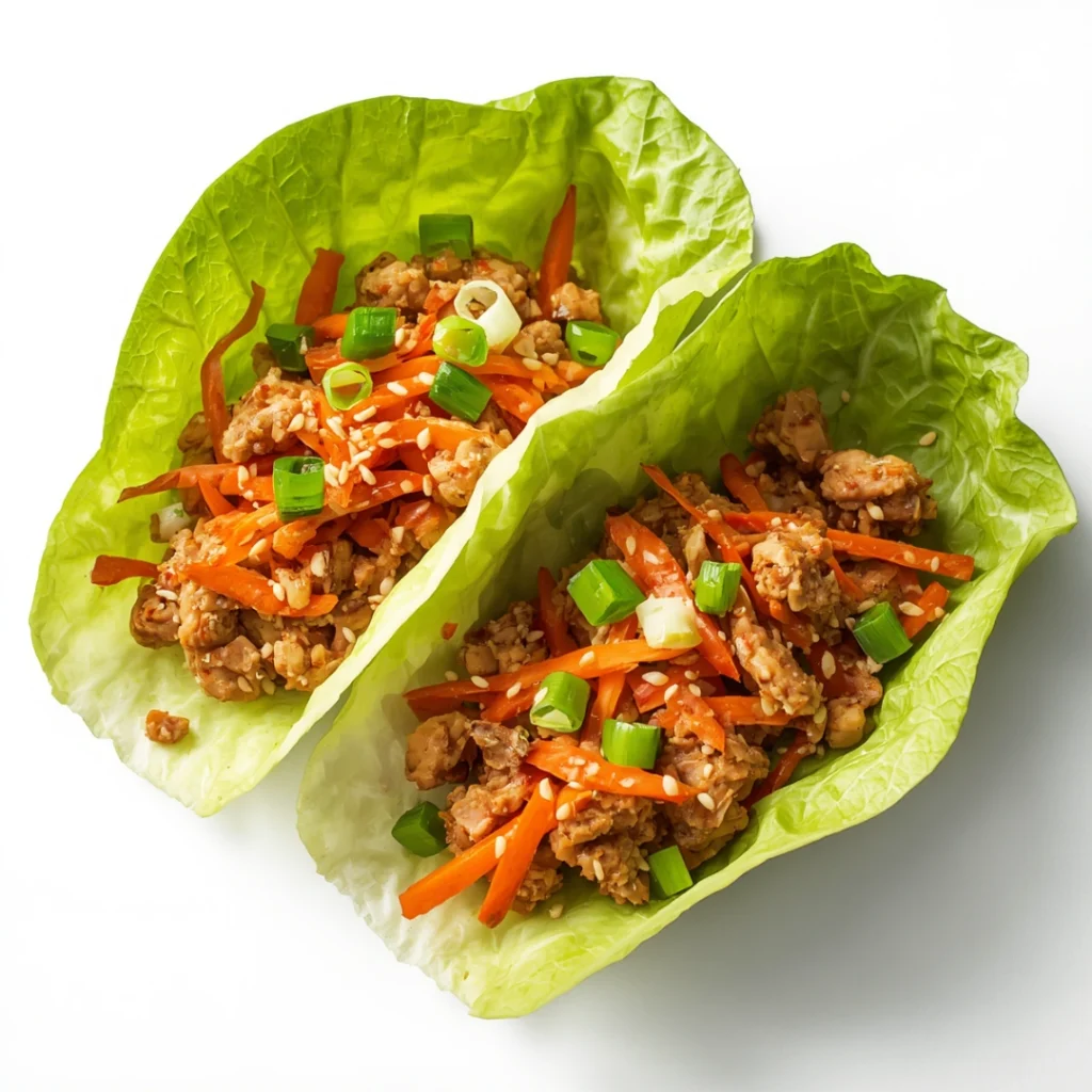 Chicken Lettuce Wraps