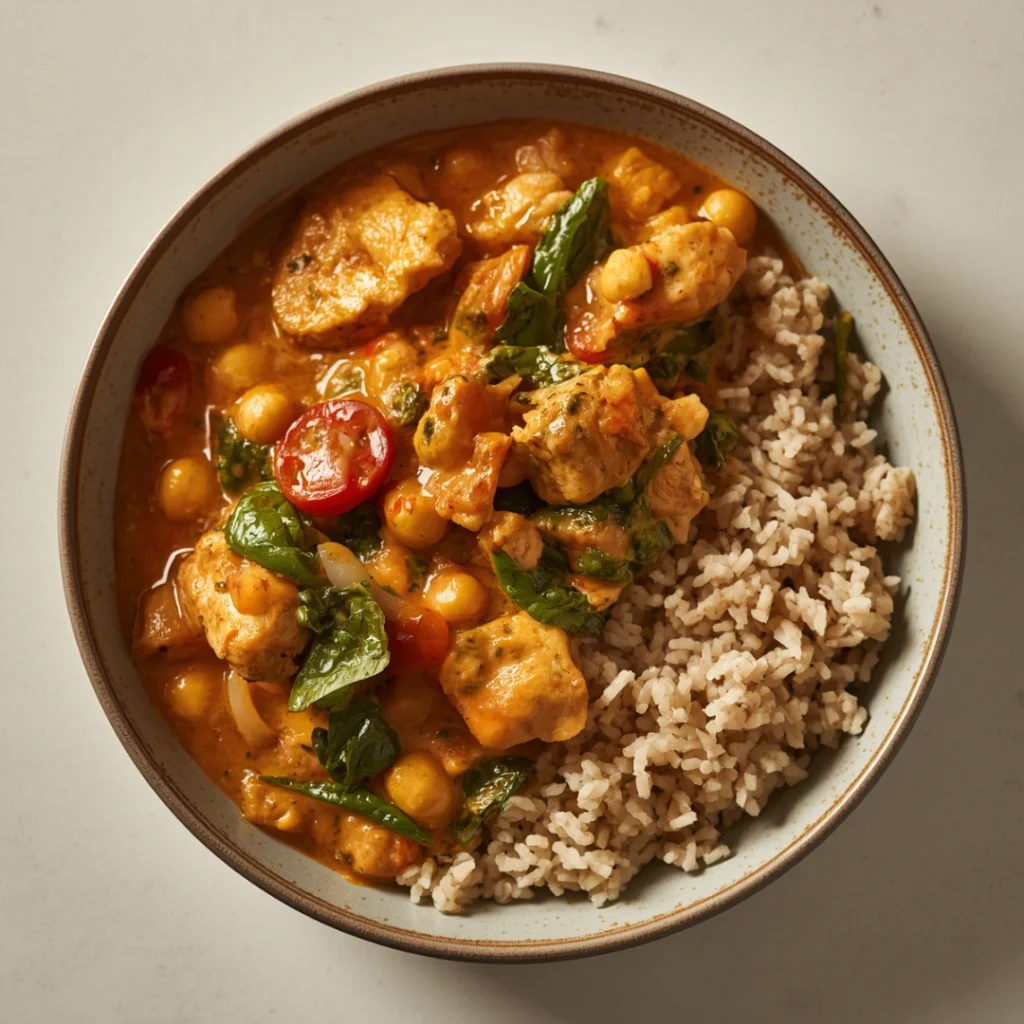 Chickpea Chicken Curry
