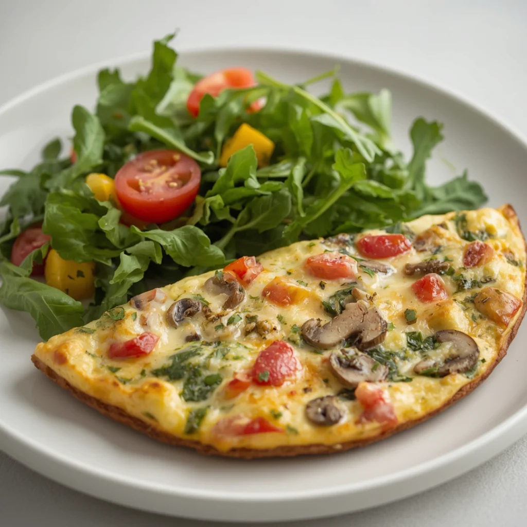 Egg White Veggie Frittata 1