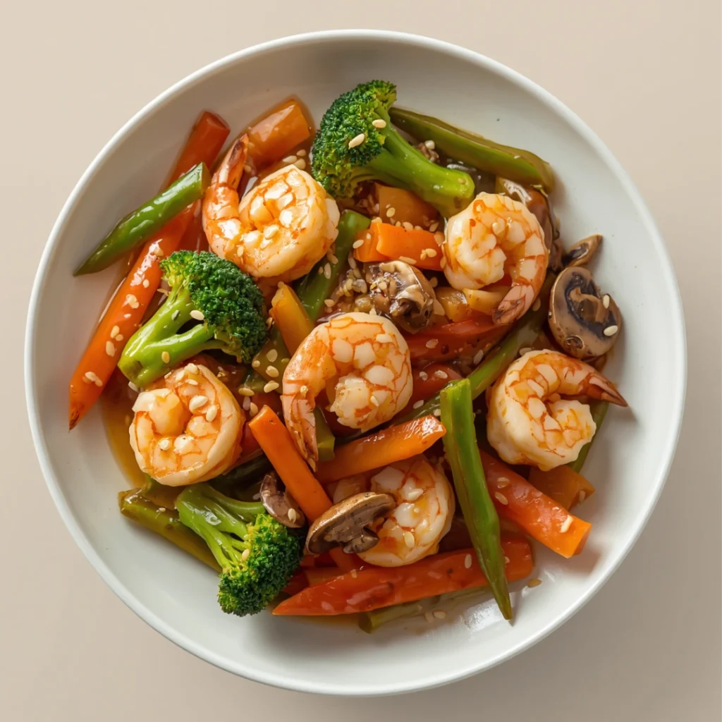 Garlic Shrimp Stir Fry