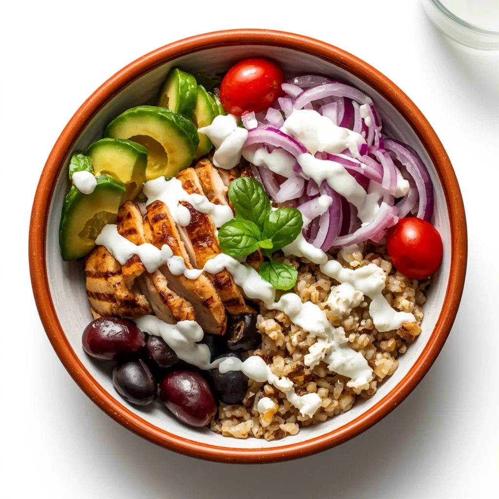 Greek Chicken Bowls