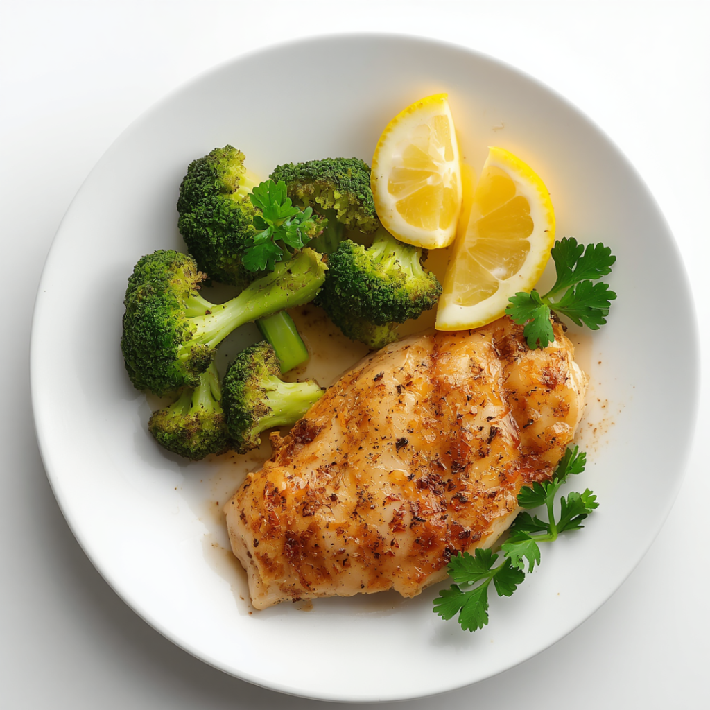 Grilled Chicken Broccoli