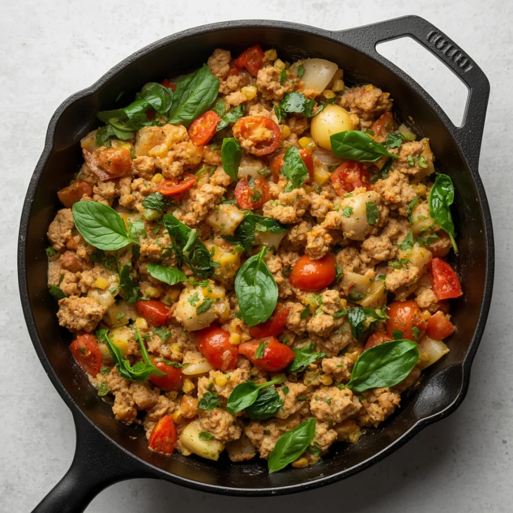Ground Turkey Skillet