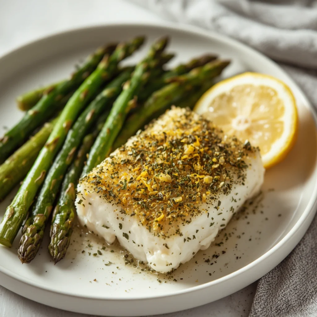 Herb Crusted Cod