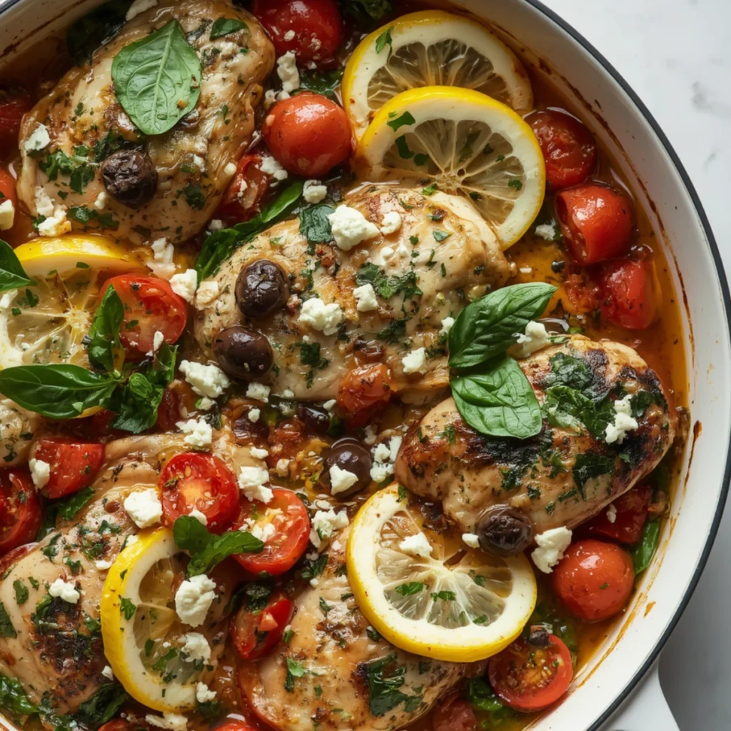 Mediterranean Chicken Bake