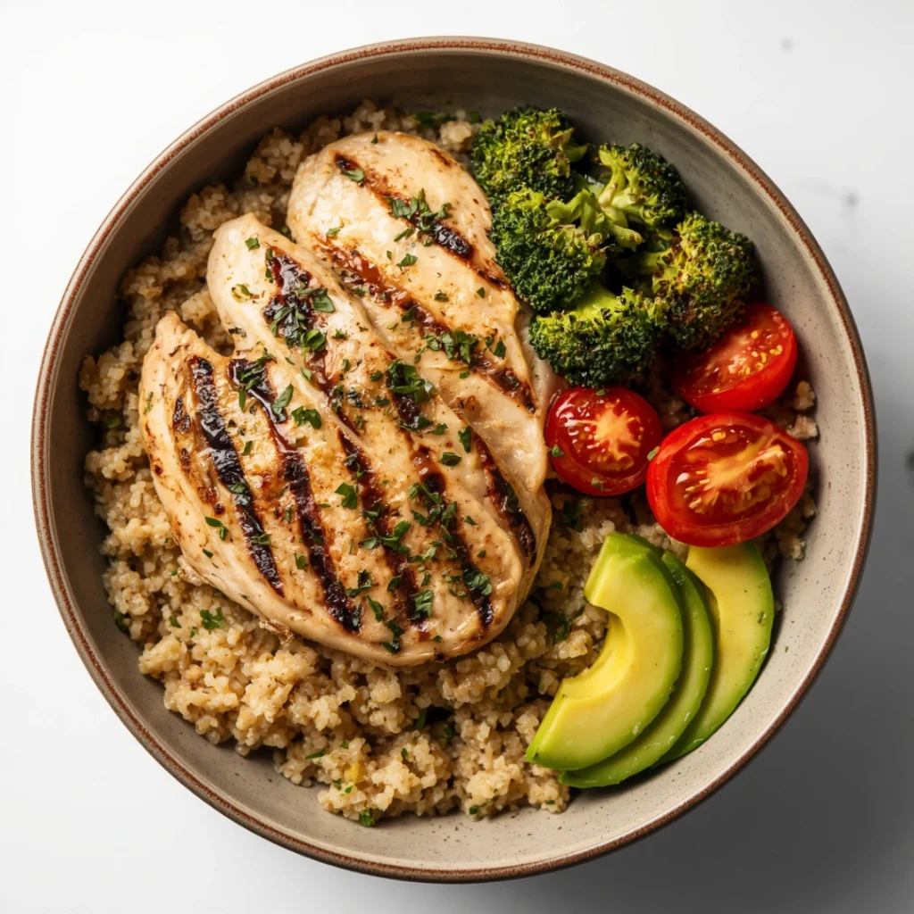 Quinoa Chicken Bowl