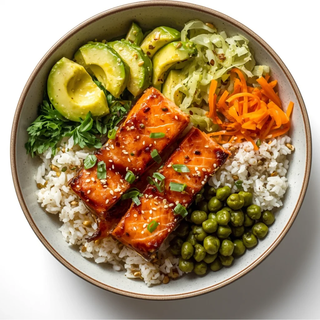 Salmon Rice Bowls