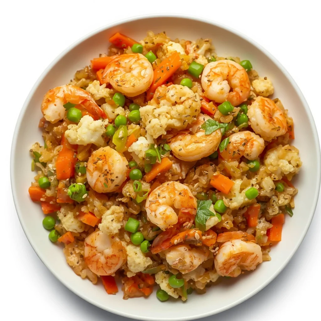 Shrimp Cauliflower Fried Rice