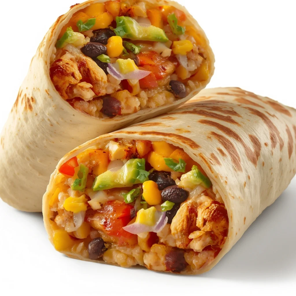 Southwest Chicken Burritos