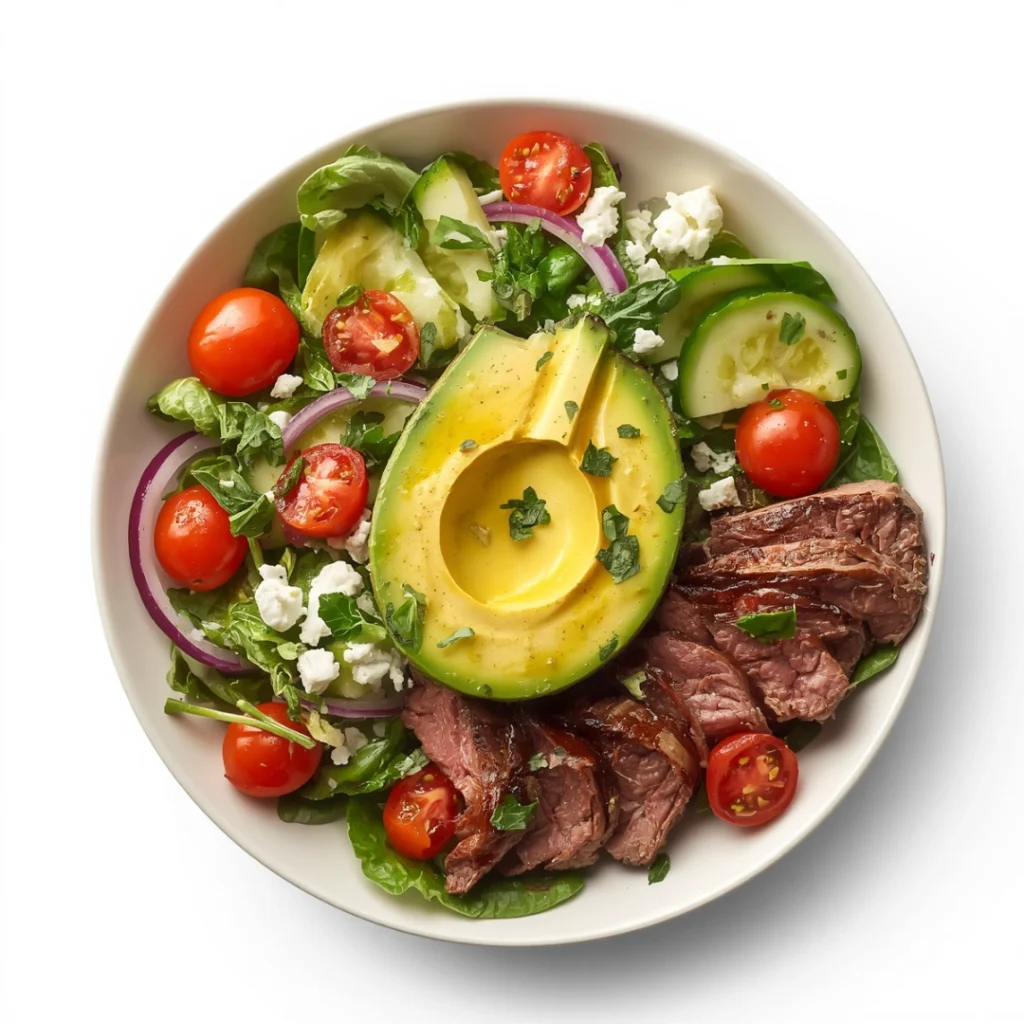 Steak Avocado Salad