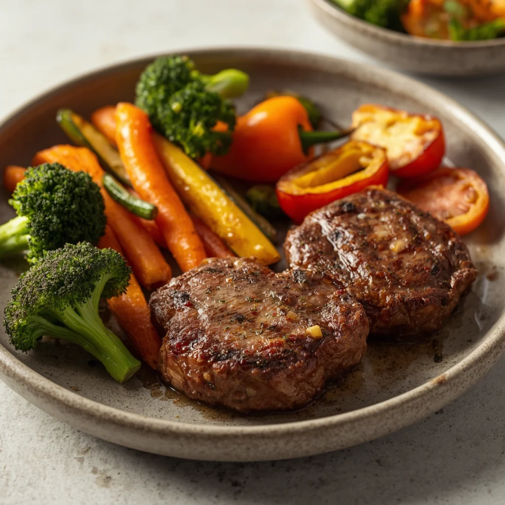 Steak Bites with Vegetables