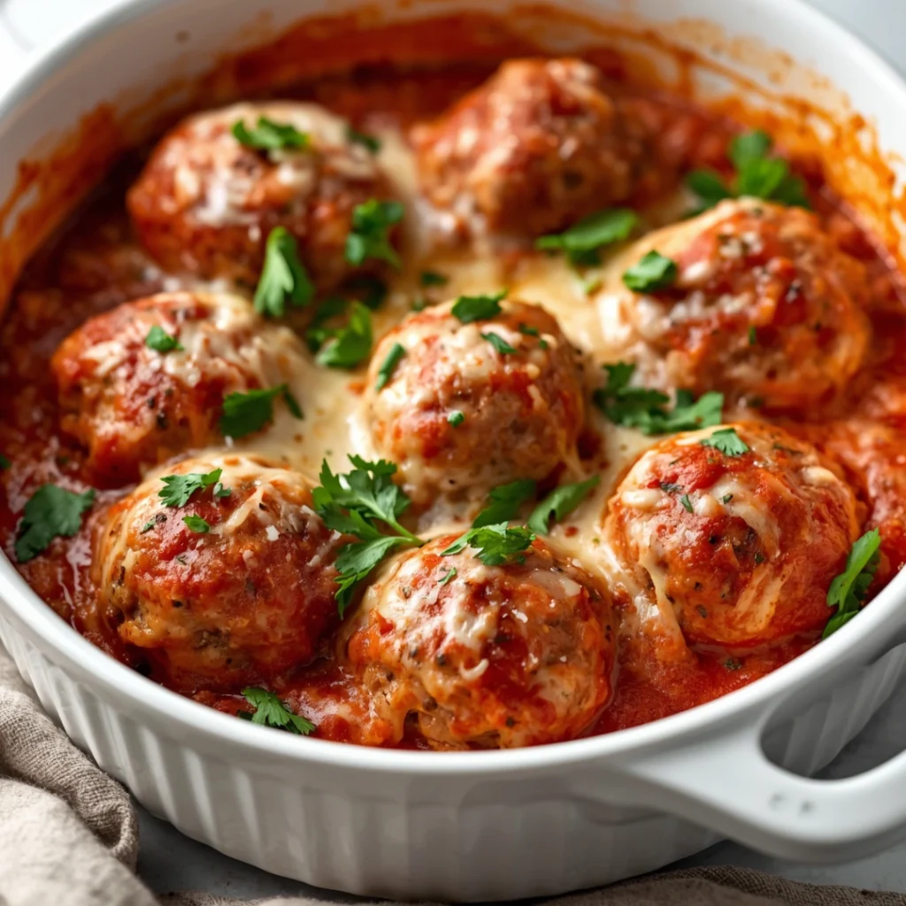 Turkey Meatball Bake