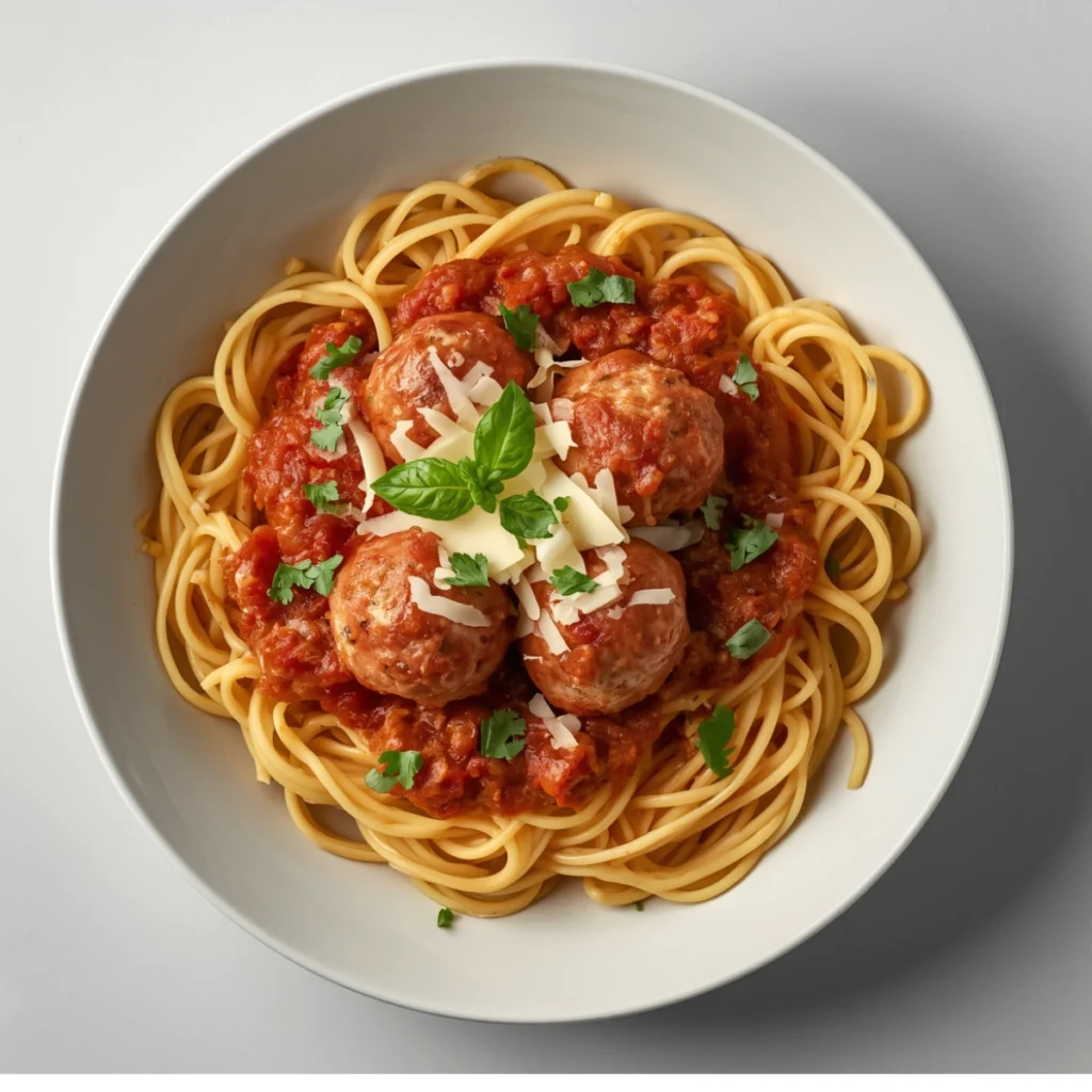 Turkey Meatball Pasta
