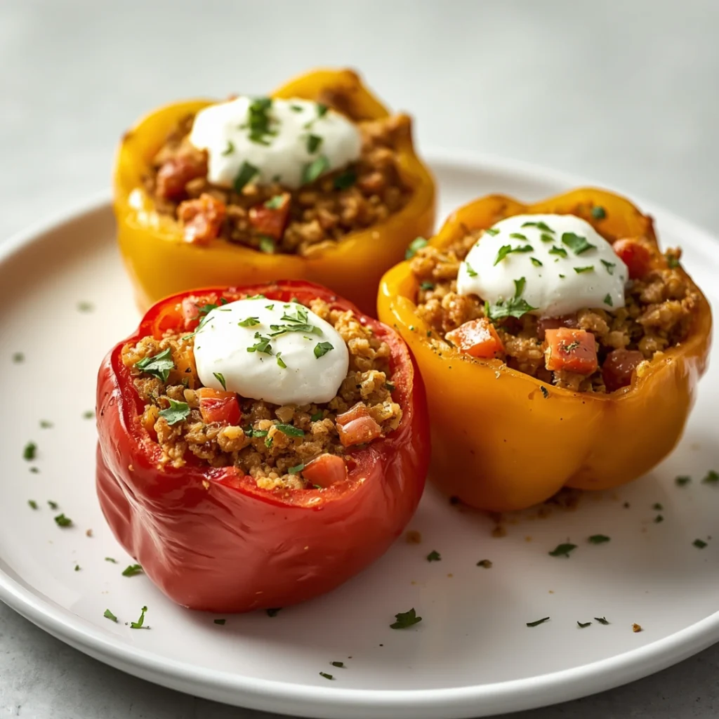 Turkey Stuffed Peppers 1