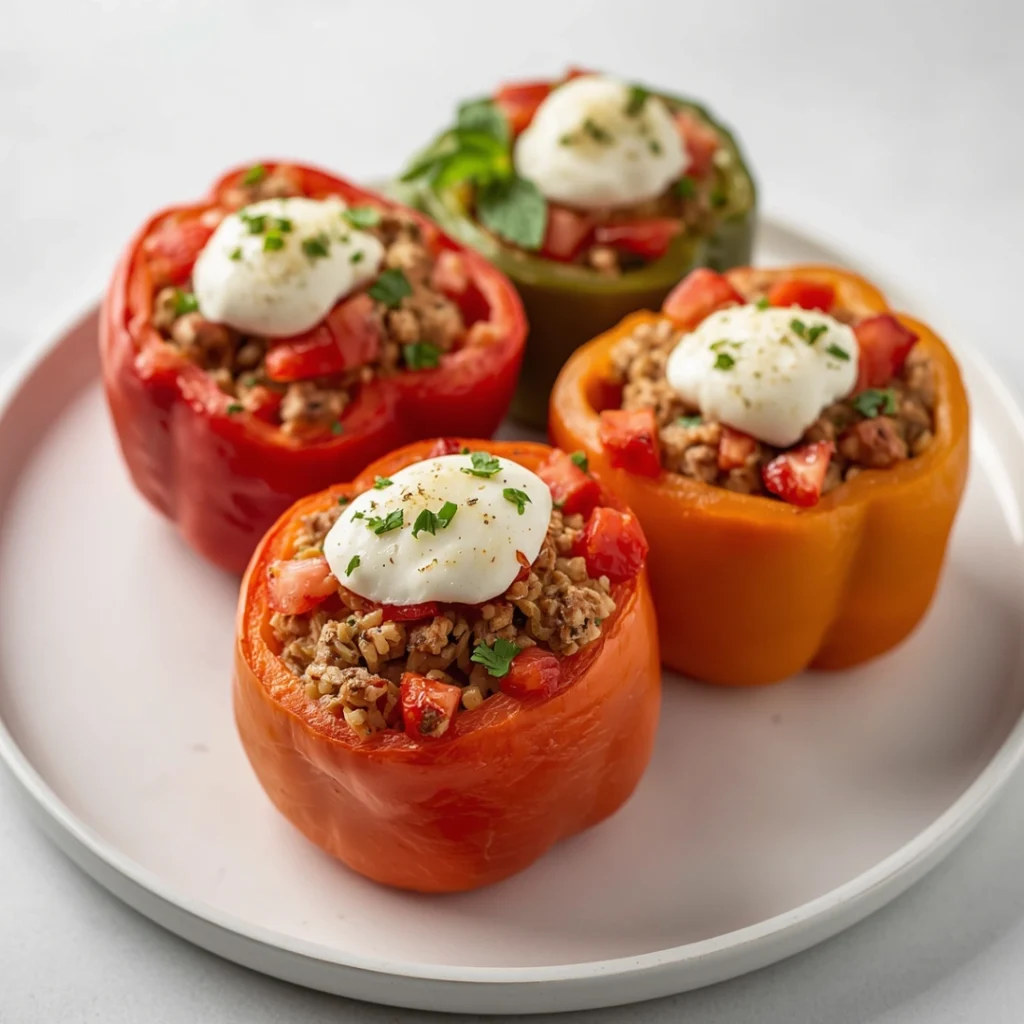 Turkey Stuffed Peppers