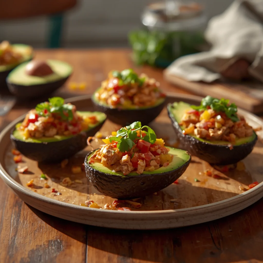 Turkey Taco Stuffed Avocados