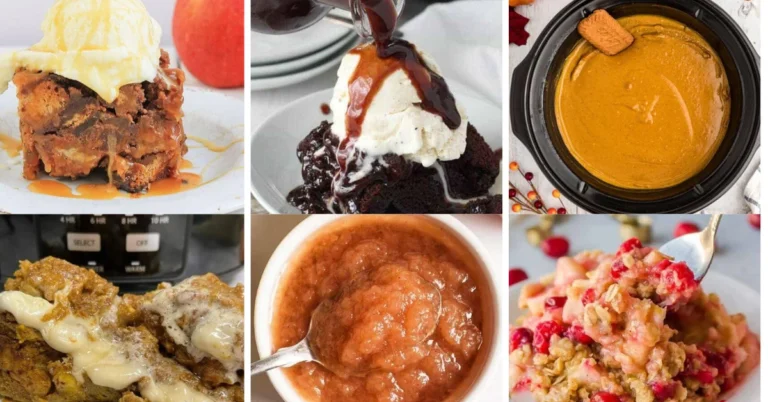 25 Cozy Fall Crockpot Desserts