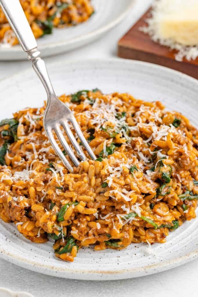 One Pot Sausage and Orzo 1 683x1024 1