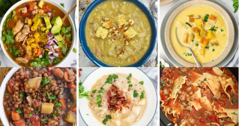 20+ Simple Dump and Go Crockpot Soup Recipes