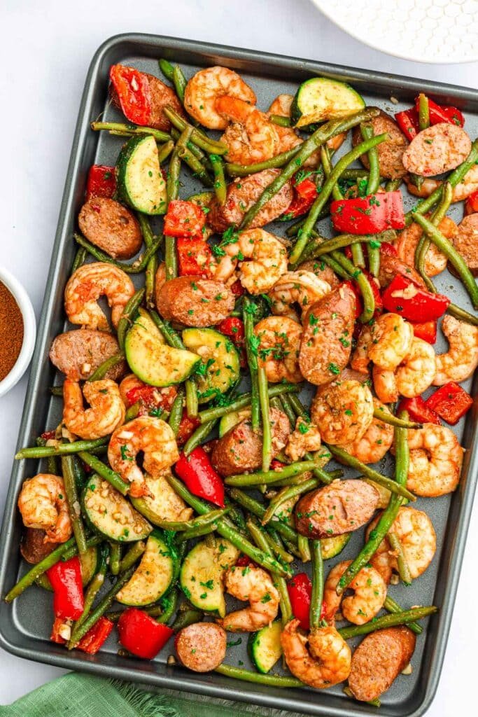sheet pan cajun shrimp and sausage dinner 9 1 683x1024 1